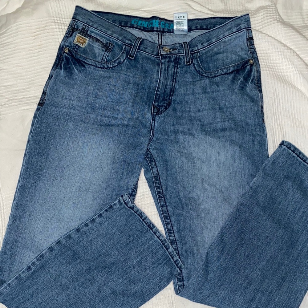 Men’s Cinch Grant style jeans Sz 33x32